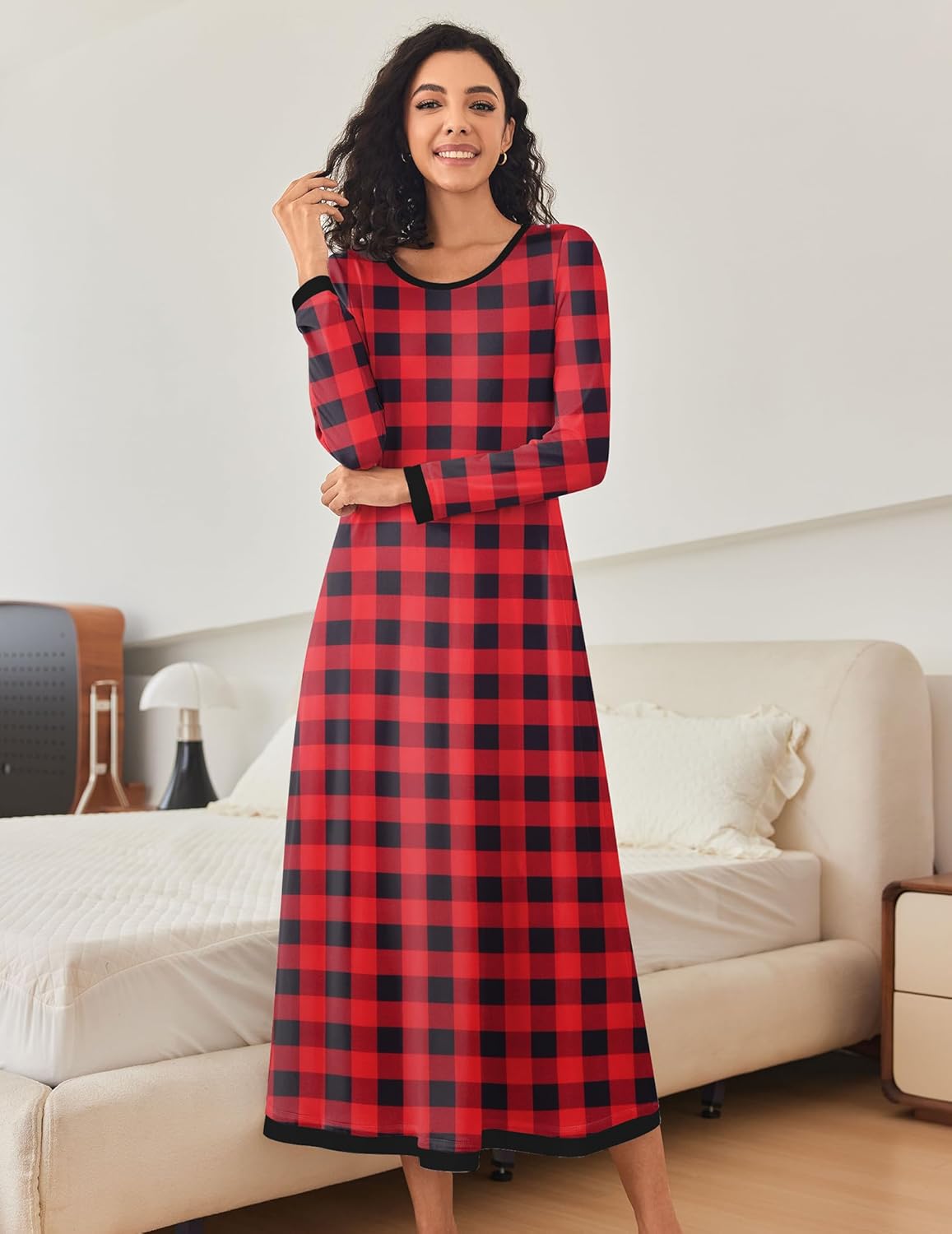 Long Sleeve Full Length Long Nightshirt (US Only)