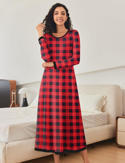 Long Sleeve Full Length Long Nightshirt (US Only)