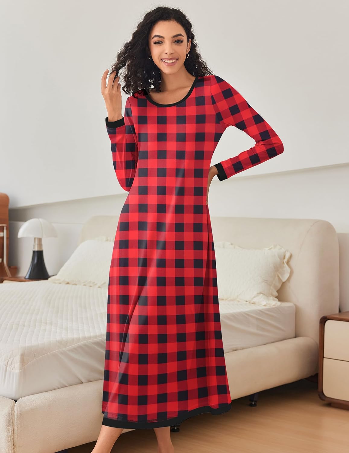 Long Sleeve Full Length Long Nightshirt (US Only)