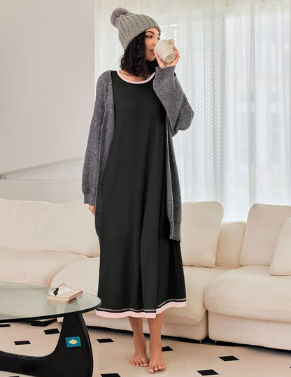 Long Sleeve Full Length Long Nightshirt (US Only)