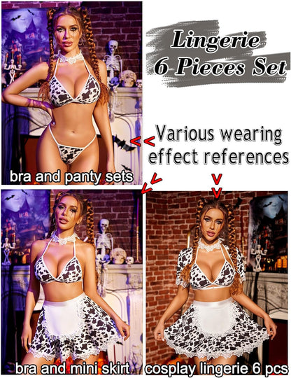 Cosplay Lingerie Sets Lace Maid Outfit