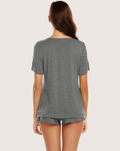 Christmas Shorts Pajama Set