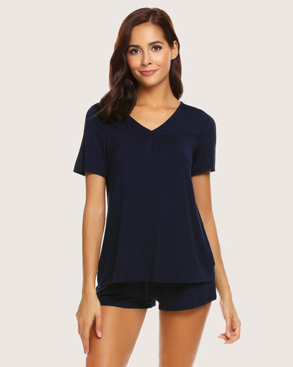 Christmas Shorts Pajama Set