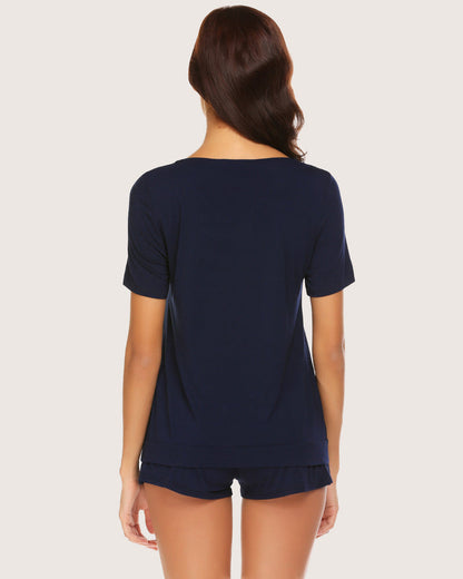 Christmas Shorts Pajama Set