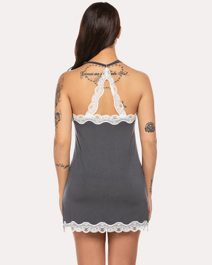 Full Slip Chemise Cotton Dress