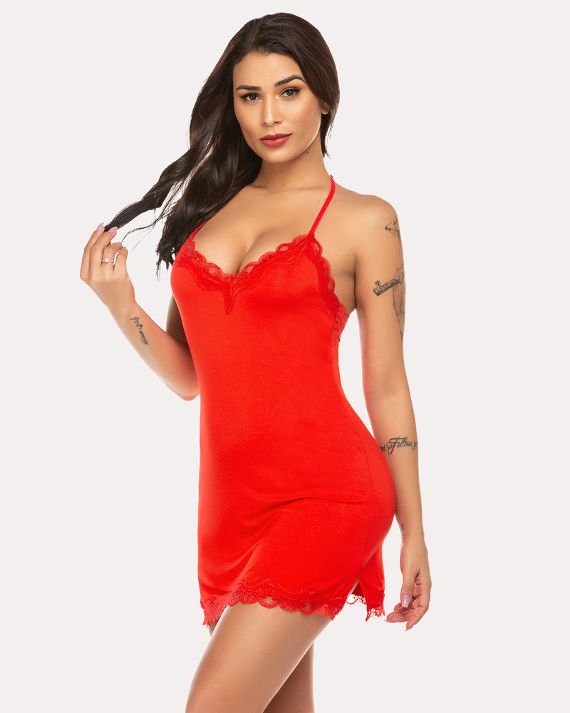 Full Slip Chemise Cotton Dress