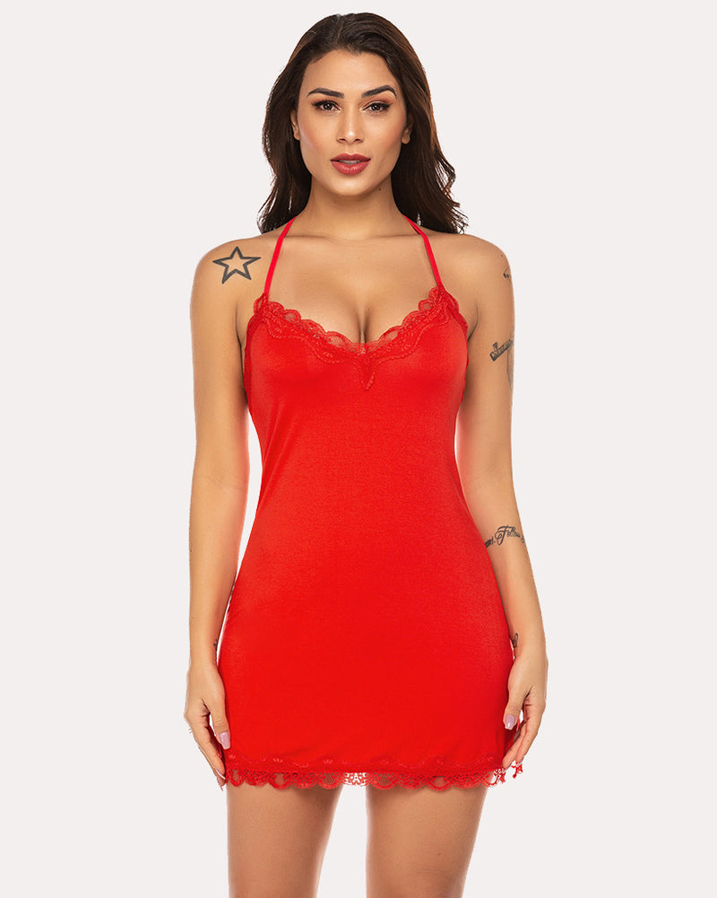 Full Slip Chemise Cotton Dress